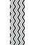 Dokuma Kumaş Elit Tay Tüyü Leke Tutmaz Masa Örtüsü Runner Zigzag 40X140 Cm RNR305 2
