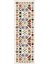Masa Örtüsü Runner Elit Tay Tüyü Dokuma Leke Tutmaz Kumaş Kilim Desen 40X140 Cm RNR357 2
