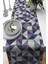 Masa Örtüsü Leke Tutmaz Elit Tay Tüyü Dokuma Kumaş Runner Geometrik 40X140 Cm RNR381 1