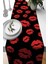 Elit Tay Tüyü Dokuma Leke Tutmaz Kumaş Masa Örtüsü Runner Kiss 40X140 Cm RNR439 1