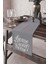 Home Sweet Elit Tay Tüyü Dokuma Leke Tutmaz Kumaş Masa Örtüsü Runner 40X140 Cm RNR157 1