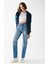 Kadın Barcelona Mavi Yırtıklı Icon Street Jean Pantolon 101047-82121 1