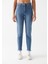 Kadın Star Mavi Zımparalı Gold Shape Jean Pantolon 101077-82194 3