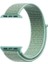 Apple Watch Nike+ 4 44MM Uyumlu Kordon Cırtcırt Kumaş Saat Kordonu 44/K03--YEŞIL 1