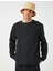 Basic Sweatshirt Bisiklet Yaka 3