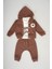 Unisex Bebek Kapşonlu 3lü Fitilli Takım 1
