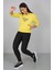 Baskılı Kanguru Cepli Yarım Kollu Sweatshirt 3