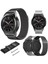 Huawei Watch Gt2 GT2E Gt2 Pro Gt3 Gt3 Pro 46MM Mıknatıslı Hasır Metal Kayış Kordon 2
