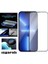 Iphone 14 Pro Max Ekran Koruyucu Toz Filitreli Izgaralı Anti Dust Tam Kaplayan Kırılmaz Cam 1
