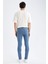 Carlo Skinny Fit Normal Bel Dar Paça Jean Pantolon X5364AZ22AU 5