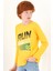 Erkek Çocuk Run Baskılı Uzun Kollu Tshirt 1