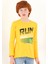 Erkek Çocuk Run Baskılı Uzun Kollu Tshirt 2