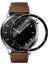 Huawei Watch Gt3 46 mm Tam Kaplayan Kavisli Ekran Koruyucu 3D Pet Film Zr - Siyah 1