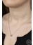 Swarovski Zirconia Tek Taş 925 Ayar Gümüş Kolye 1
