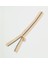 Başlıklı Fermuar 30 cm Light Gold Metal Somon 1