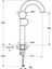 Vitra Liquid A42794 Sol Kumandalı Yüksek Lavabo Bataryası,krom 4