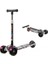 1-3-6 Yaşında Yeni Başlayan Bebek Yanıp Sönen Tek Ayaklı Kızak Scooter (Whiteblack) (Yurt Dışından) 1