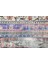 Kayra E x port Türk Halısı, Eskitme Halı, Halı, 64 x 92 cm Mavi Halı, Bahçe Araba Paspası Halı, Mutfak Halı, 9046 5