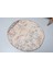 Kayra E x port Eskitme Halı, Türk Halısı, Halı, 103 x 105 cm Bej Halı, Dekoratif Banyo Halı, Yün Banyo Halı, 9179 4