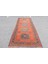 Kayra E x port Eskitme Halı, Türk Halısı, Halı, 133 x 349 cm Turuncu Halı, Organik Merdiven Halı, 7099 1