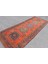 Kayra E x port Eskitme Halı, Türk Halısı, Halı, 133 x 349 cm Turuncu Halı, Organik Merdiven Halı, 7099 2