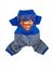 Superman Penye Tulum Köpek Tulumu Köpek Elbisesi 5