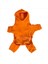 Pro Orange Polar Kapşonlu Kedi Tulumu Kıyafeti 1