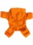 Pro Orange Polar Kapşonlu Kedi Tulumu Kıyafeti 3