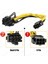 Pcı-E 6 Pin Dişi To 2 x Pcı-E 8 (6+2）pin Erkek Gpu Güç Kablosu Çoklayıcı 3