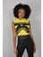 Baskılı Sırt Detaylı Kapüşonlu Kolsuz Crop Sweatshirt 3