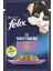 Felix Kuzu Etli Pouch Yetişkin Kedi Maması 12 x 85 G 1