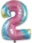 Folyo Balon Rakam 2 40 Inc Rengarenk Pk:1-1 1