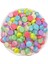 25 gr 12 Mm Karışık Pastel Renkli Yassı Yuvarlak Plastik Boncuk Takı Yapım Boncuğu (25 gr ~ 39-46 Adet) 1