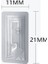 13.56 Mhz NTAG213 Nfc Rfid Etiket Transparan Manyetik Sticker Proximity Göstergeç 1