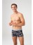 Erkek Gri Melanj 2'li Boxer 80358 7