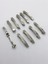 10 Adet 6 cm Gümüş Renk Metal Otomatik Toka Boş Süslenmemiş 4