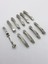 10 Adet 5 Cm Gümüş Renk Metal Otomatik Toka Boş Süslenmemiş 4