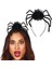 Lüx Halooween Taç Siyah Renk Lüks Örümcek Tacı Yetişkin Çocuk Uyumlu 1