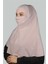 Al-Tobeh Hazır Türban Peçeli Pratik Eşarp Tesettür Nikaplı Hijab - Namaz Örtüsü Sufle (Xl) - Açık Latte 2