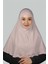Al-Tobeh Hazır Türban Peçeli Pratik Eşarp Tesettür Nikaplı Hijab - Namaz Örtüsü Sufle (Xl) - Açık Latte 3
