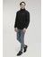 2W M-Alger Coat 2Pr Siyah Erkek Kısa Kaban 3