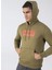 Erkek Kapüşonlu Yeşil Sweatshirt - A2825-0010 2