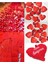 50 Adet Kalpli Tealight Mum + 2500 Adet Kuru Gül + 365 Gün Söz Kartları + 3 Seni Seviyorum Yastık 1