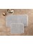 Kaymaz Taban 2'li Gri Yıkanabilir Peluş Banyo Paspası, Banyo Halısı, Klozet Takımı 1