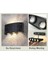 Uranüs 6 Watt (10 Watt Eşdeğer) Gün Işığı IMermer Desenli İç Dış Mekan Dekoratif LED Aplik 4