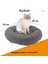 Kedi Yatağı Evcil Hayvan Kedi Minderi 50 cm Evcil Hayvan Simit Yatak Minder 2