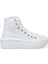 22K-802 2pr Beyaz Kadın Sneaker Bot 2