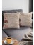 Premium Tay Tüyü Dokuma Kumaş Çift Taraflı Kırlent Yastık Kılıfı 3D Deniz Kabukları 43 x 43 cm KRL125 3