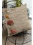 Premium Tay Tüyü Dokuma Kumaş Çift Taraflı Kırlent Yastık Kılıfı 3D Deniz Kabukları 43 x 43 cm KRL125 4