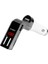 HY-XCB75 5V 2.1A LED Ekran Usb+Tf Desteği Gri Bluetooth Fm Transmitter 1